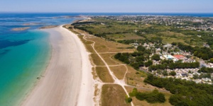 Vue camping Village la Plage