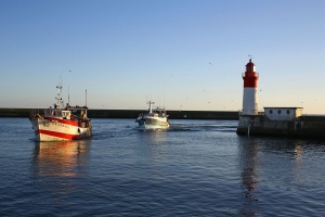 Camping Finistère Sud - bateaux de pêche au Guilvinec