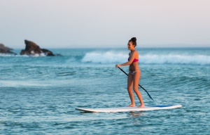 camping plage aquatique sports paddle calme