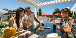 Service restauration au camping de la plage