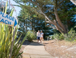 La plage en accès direct - promenade