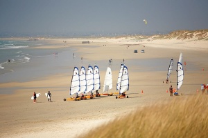 Vacances à Plomeur - chars à voile