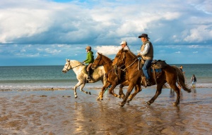 camping plage sport équitation