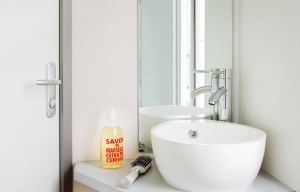 Lodge 4 personnes 26 m² - salle de bain