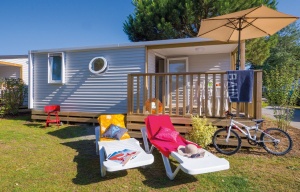Lodge 4 personnes 26 m² - bains de soleil