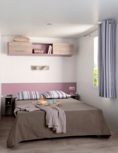 lodge 4 personnes 28m² - chambre parentale