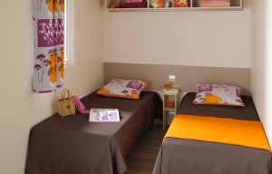 Cottage Dunes 5-6 personnes - chambre 2 lits