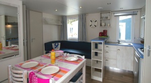 Cottage 6 personnes 32 m² - séjour