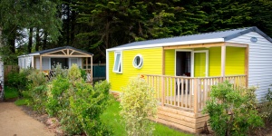 camping mobil home bretagne Cottage Bay 4 personnes exterieur B1