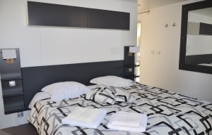 Cottage Keywest 6 personnes deux lodges - chambre