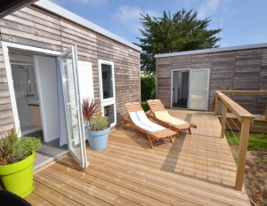 Cottage Keywest 6 personnes deux lodges - terrasse solarium