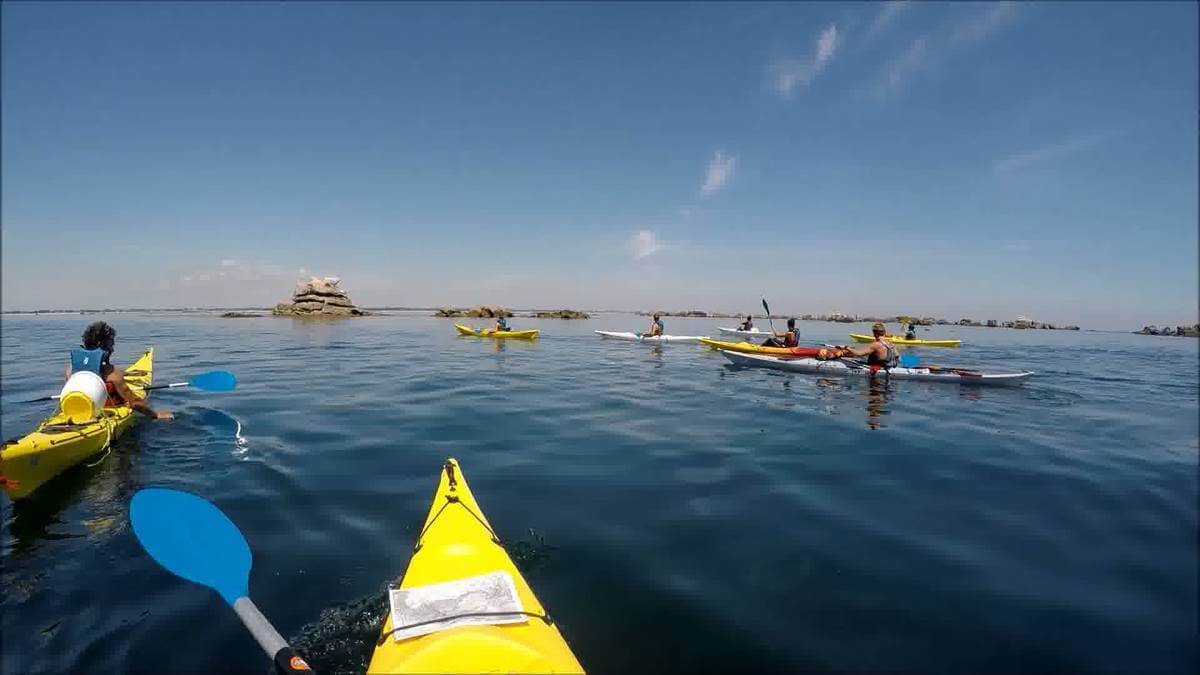 où faire du kayak en Finistère sud