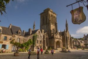 le village de Locronan en Finistère sud