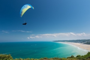 parapente dans le Finistère