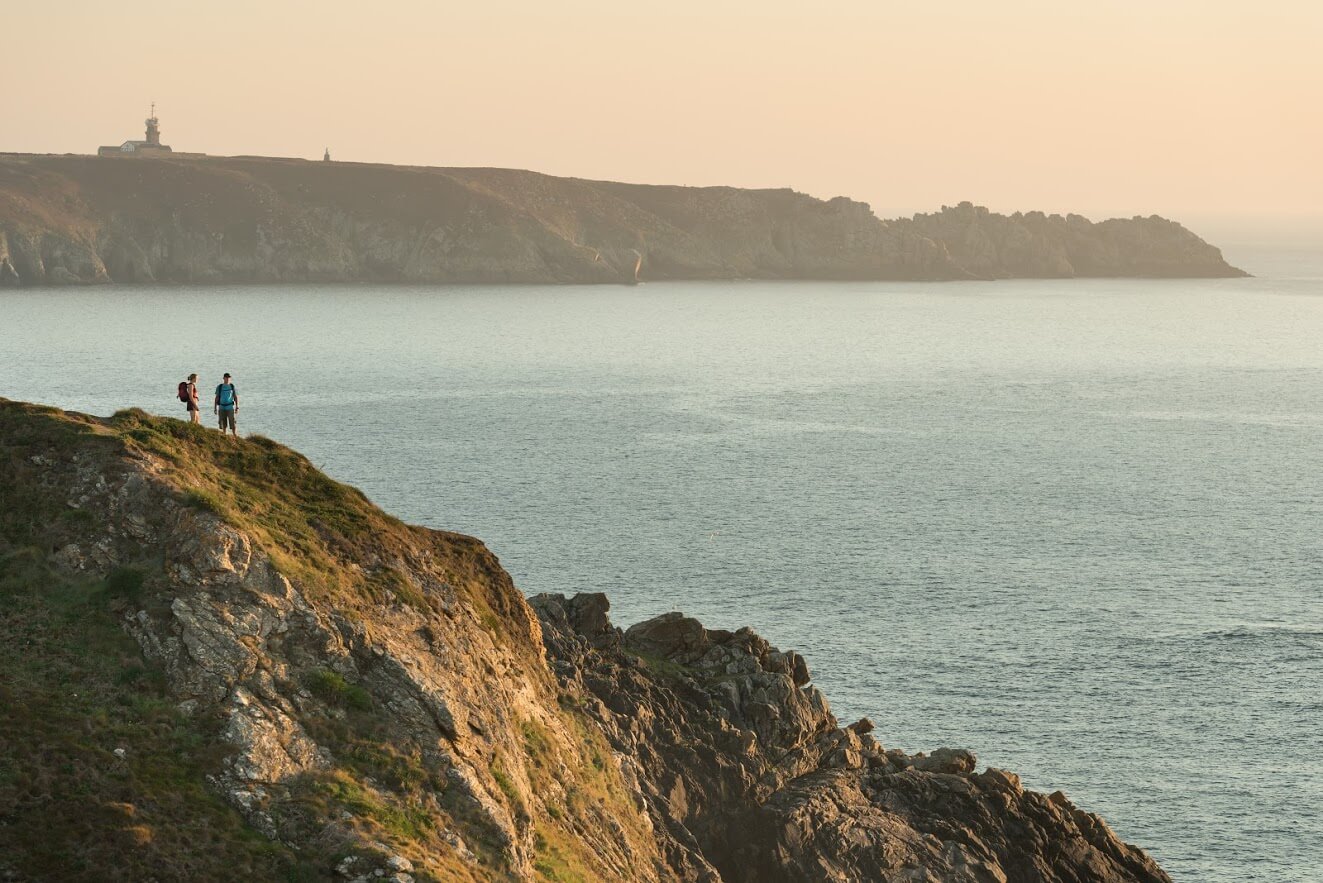 la Pointe du Van dans le Finistère